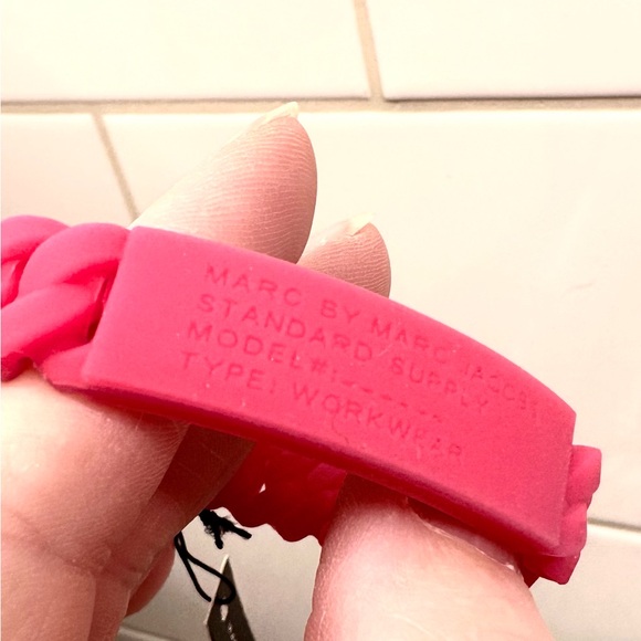 Pink Braided Bracelet - Picture 4 of 7